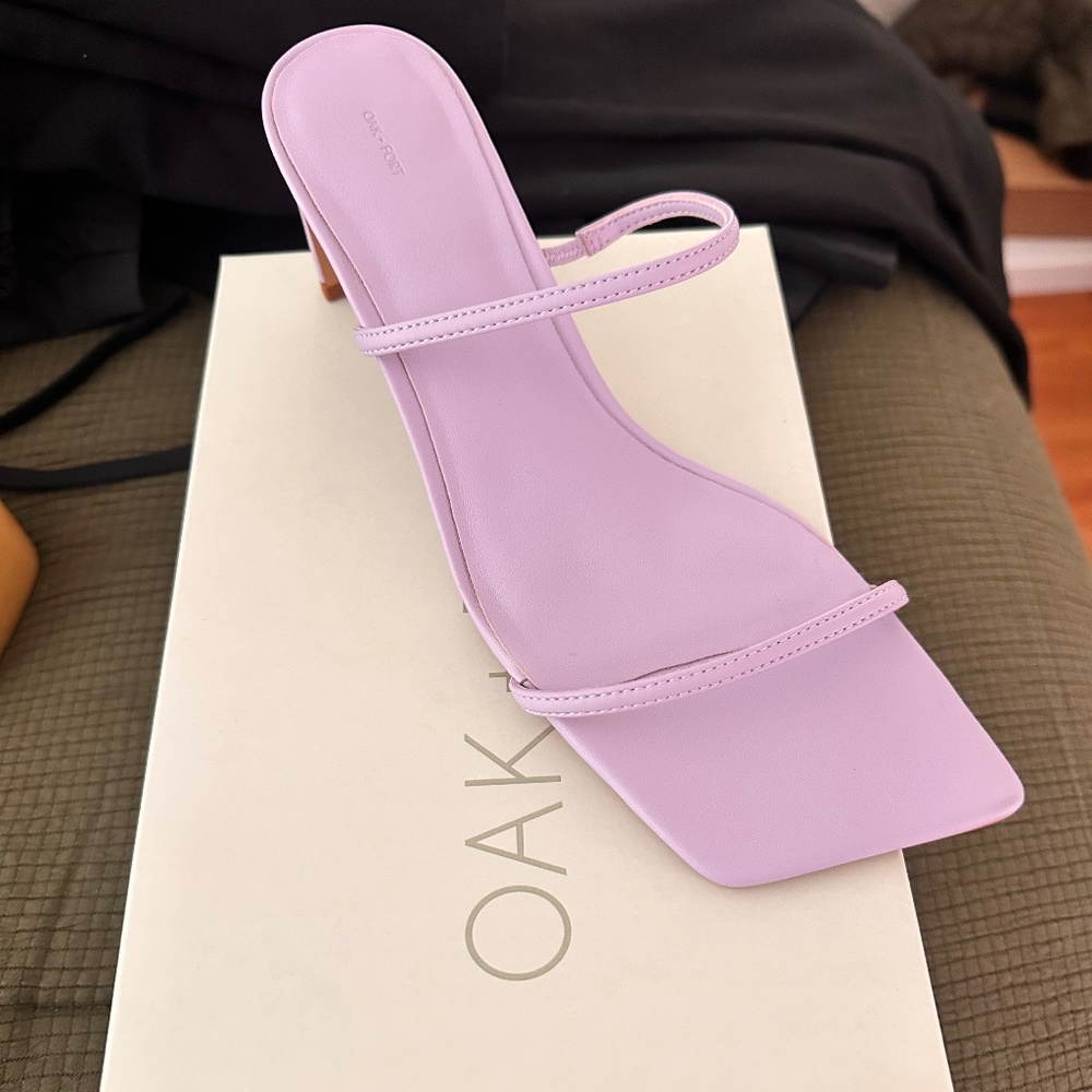 Lavender heels